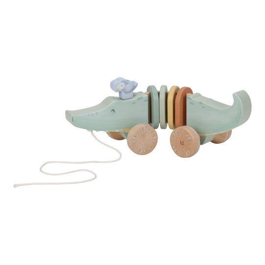 Safari Friends Wooden Pull Animal