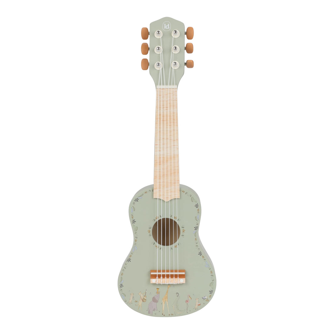Safari Friends Wooden Guitar - Green