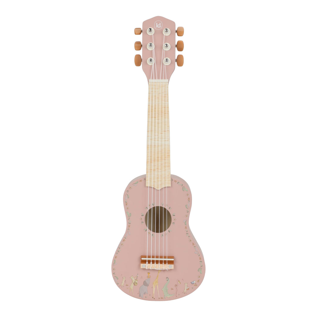 Safari Friends Wooden Guitar - Pink