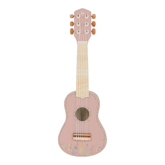 Safari Friends Wooden Guitar - Pink