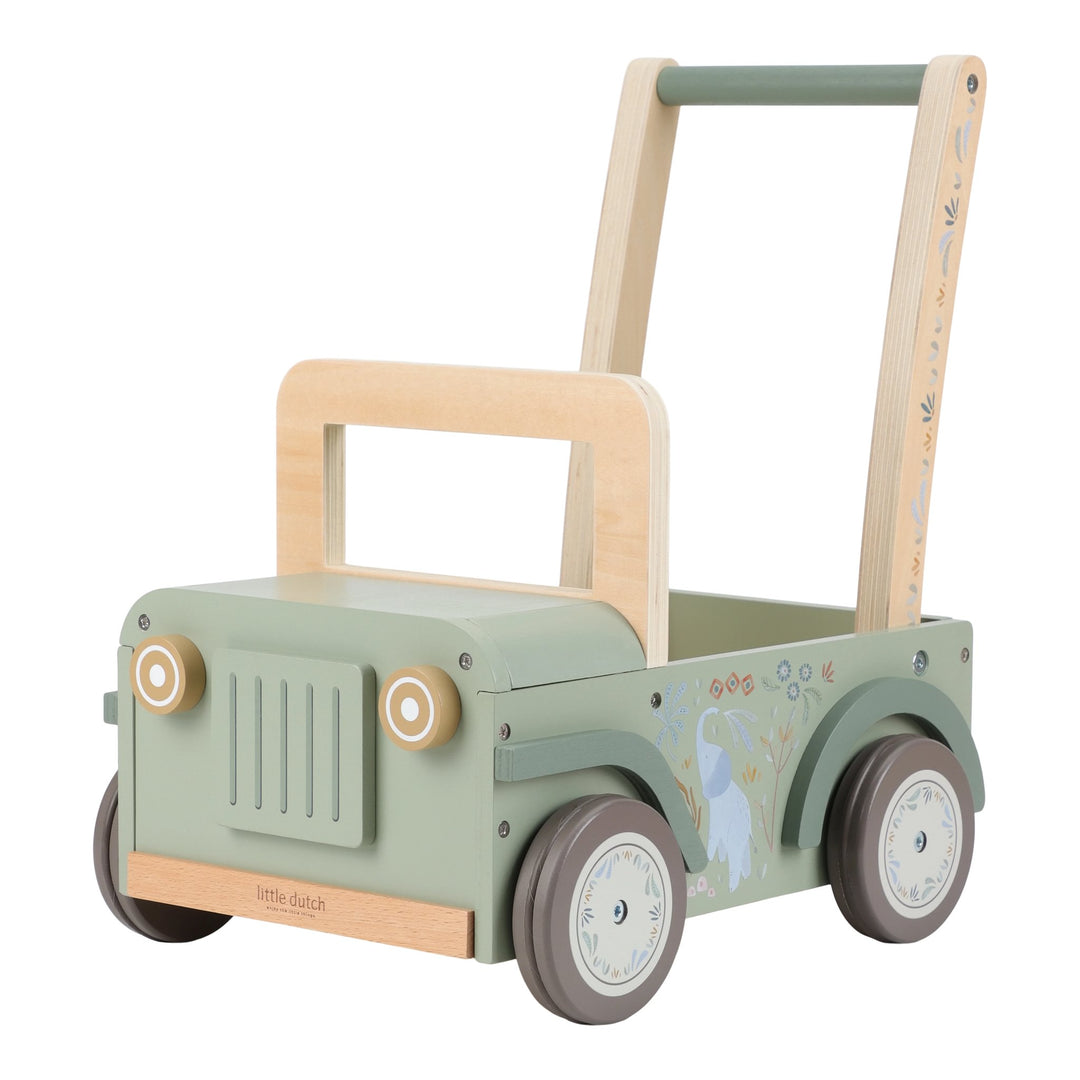 Safari Friends Wooden Push Safari Car