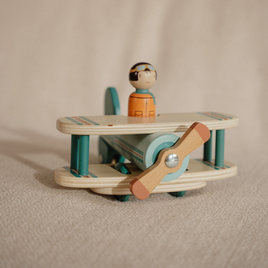 Little Dutch Wooden Toy Airplane
