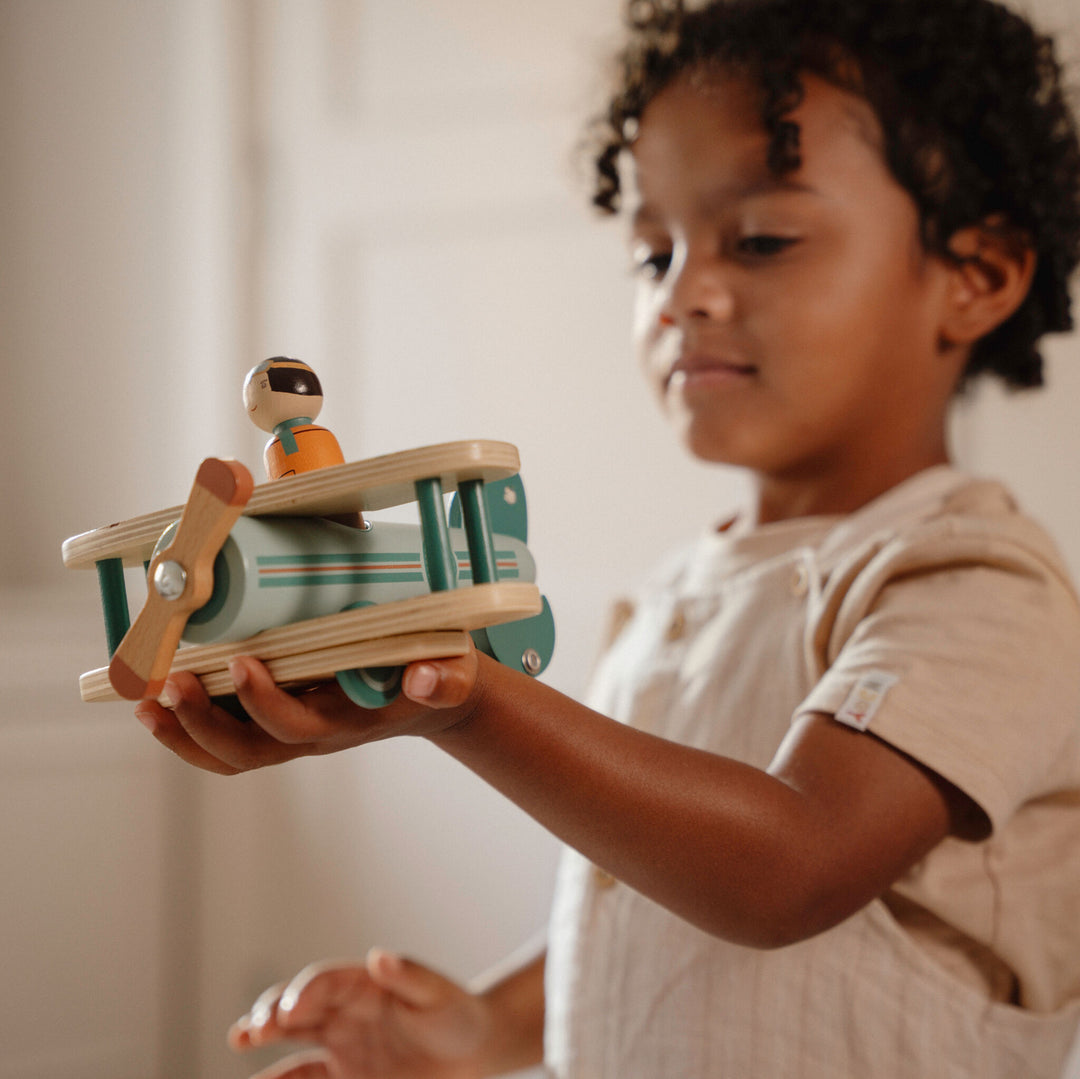 Little Dutch Wooden Toy Airplane