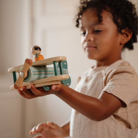 Little Dutch Wooden Toy Airplane