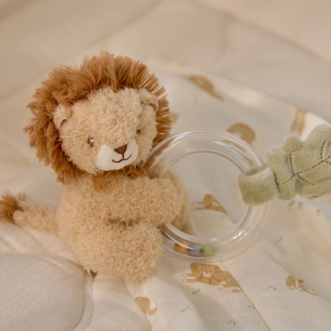 Little Dutch Safari Friends Ring Rattle Lion
