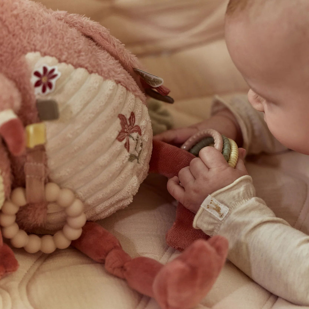 Little Dutch Safari Friends Activity Cuddle Flamingo