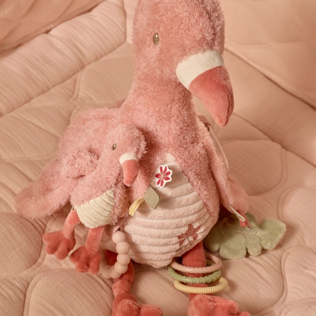 Little Dutch Safari Friends Activity Cuddle Flamingo