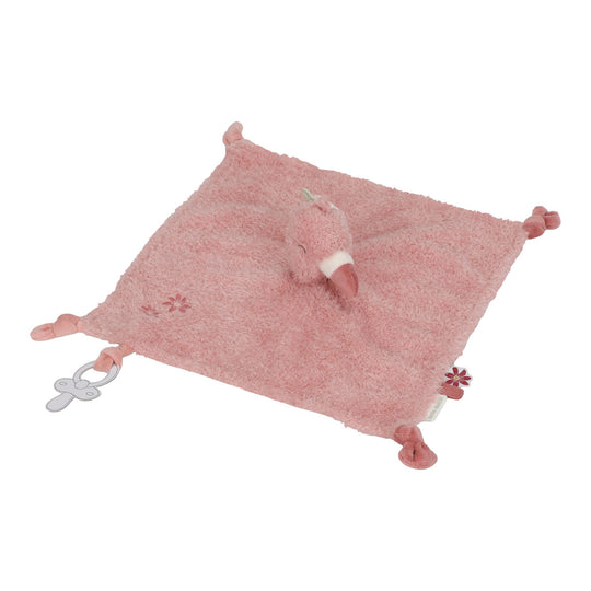 Little Dutch Safari Friends Cuddle Cloth Flamingo