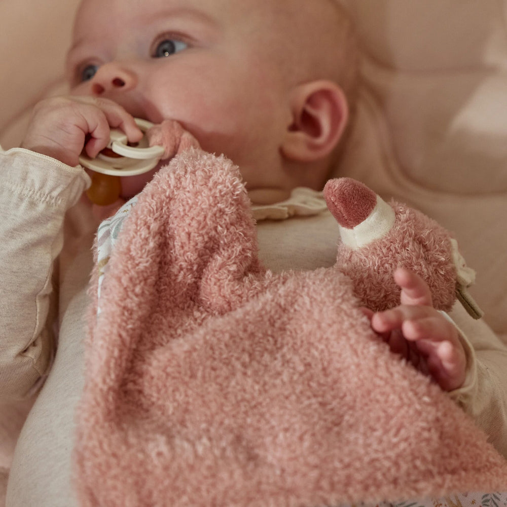 Little Dutch Safari Friends Cuddle Cloth Flamingo