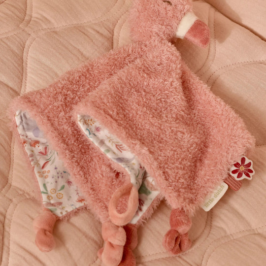 Little Dutch Safari Friends Cuddle Cloth Flamingo