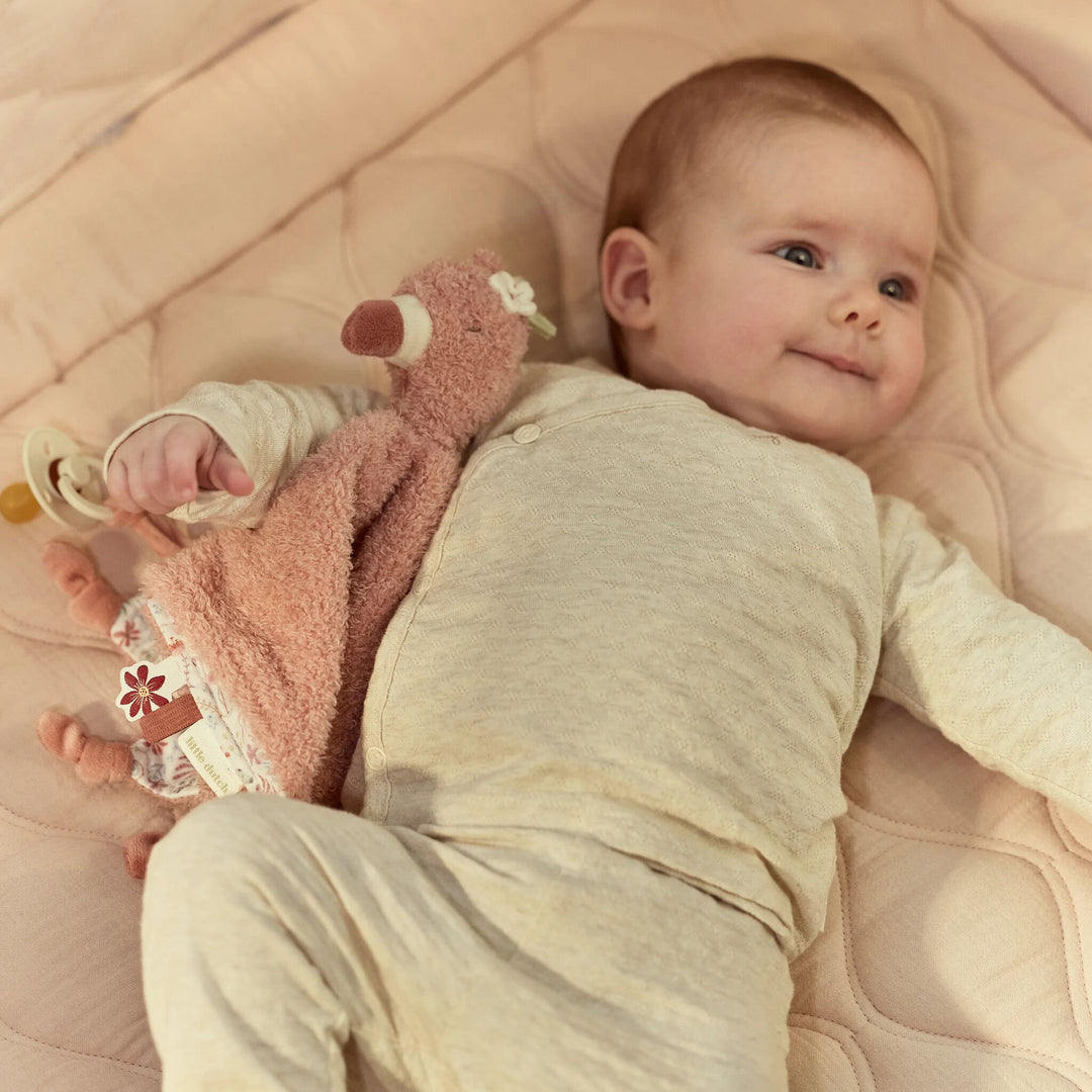 Little Dutch Safari Friends Cuddle Cloth Flamingo