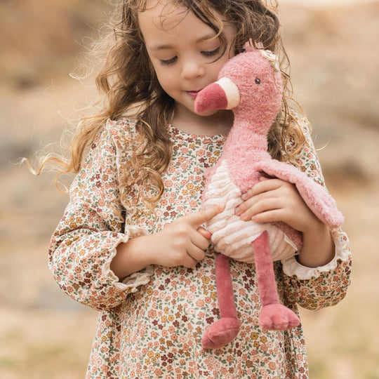 Little Dutch Safari Friends Cuddle Flamingo - 35cm