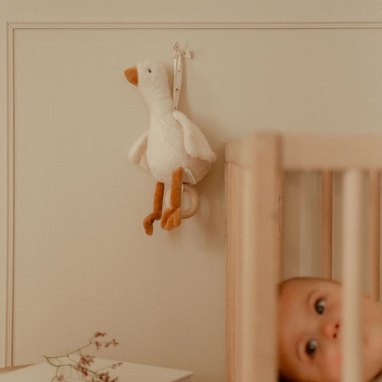Little Dutch Newborn Naturals Little Goose Music Box