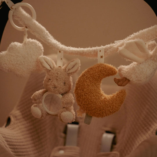 Little Dutch Newborn Naturals Stroller Toy Chain