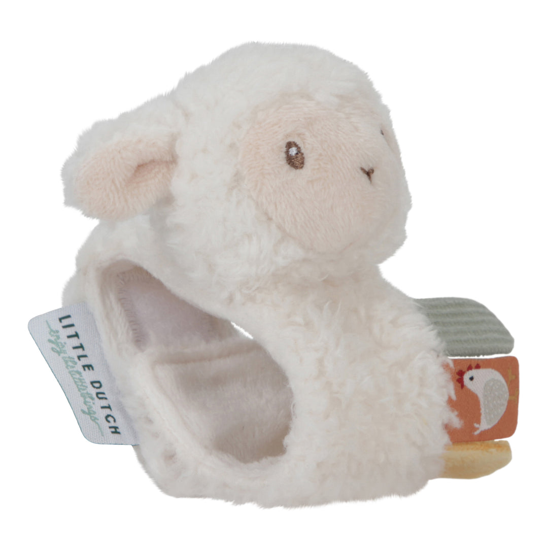 Little Farm Wrist Rattle Sheep