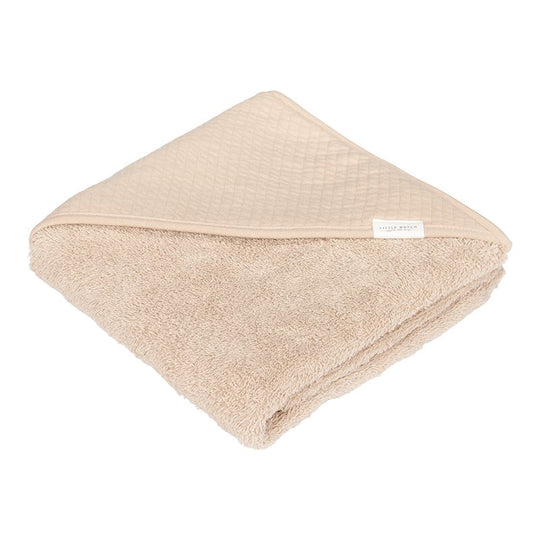 Little Dutch Hooded Towel - Pure Beige