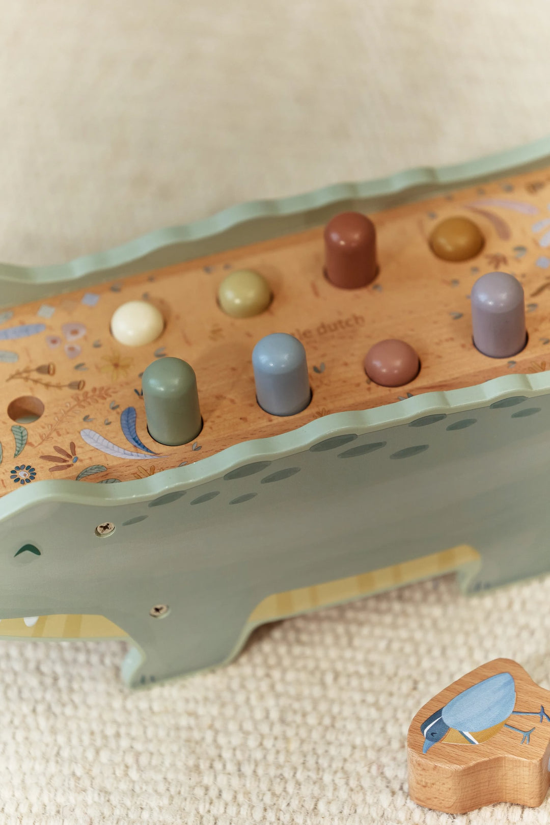 Safari Friends Wooden Hammer Bench