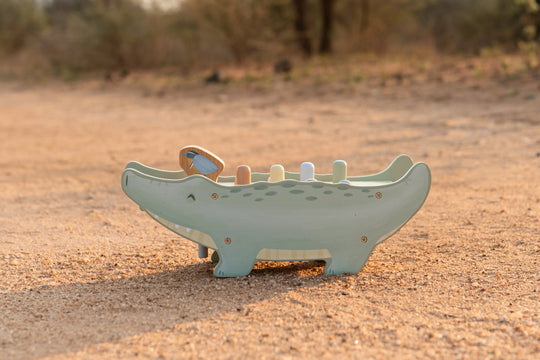 Safari Friends Wooden Hammer Bench