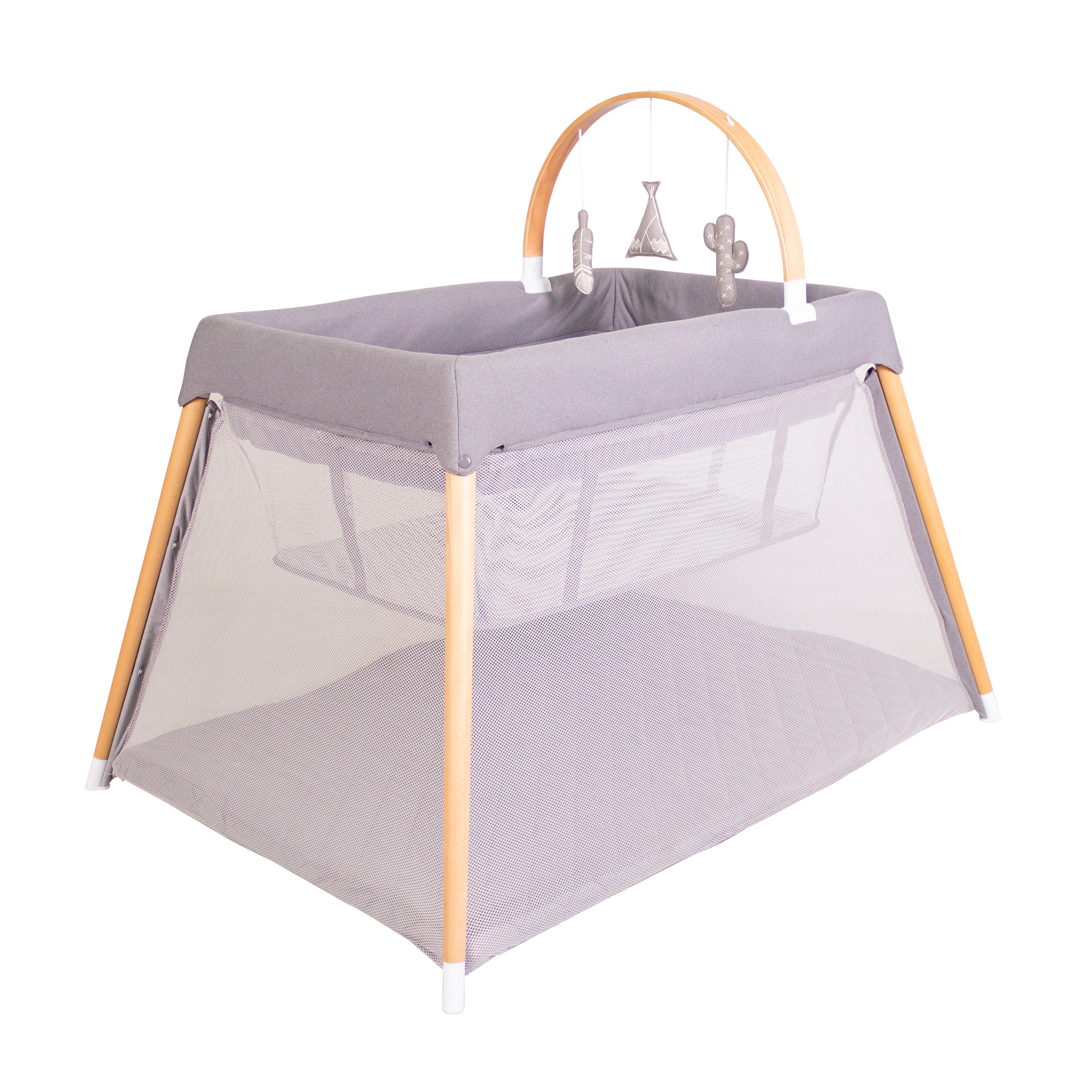 Fold up travel outlet cot