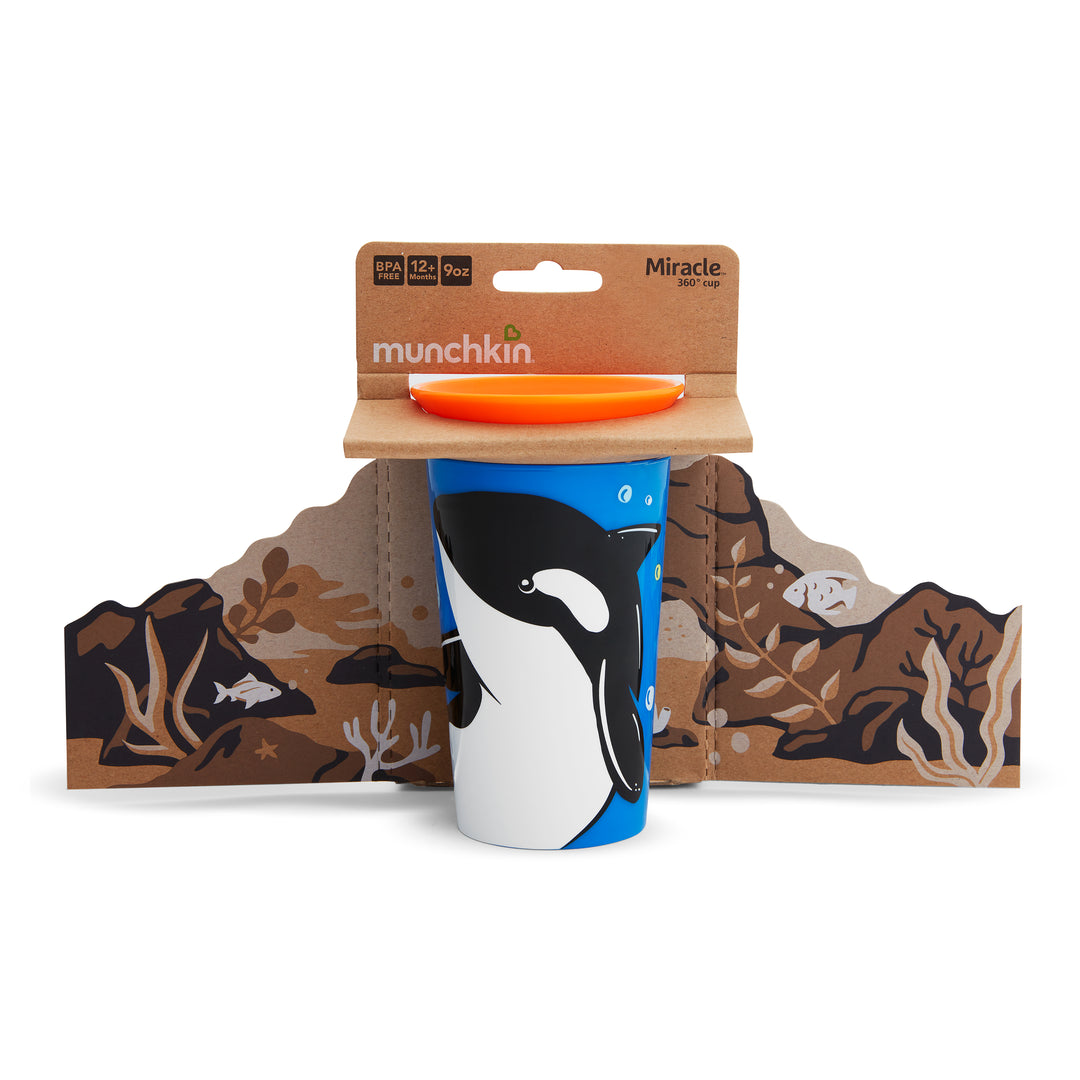 Miracle® 360° Sippy - WildLove 266mL/9oz - Assorted Colour Randomly Selected