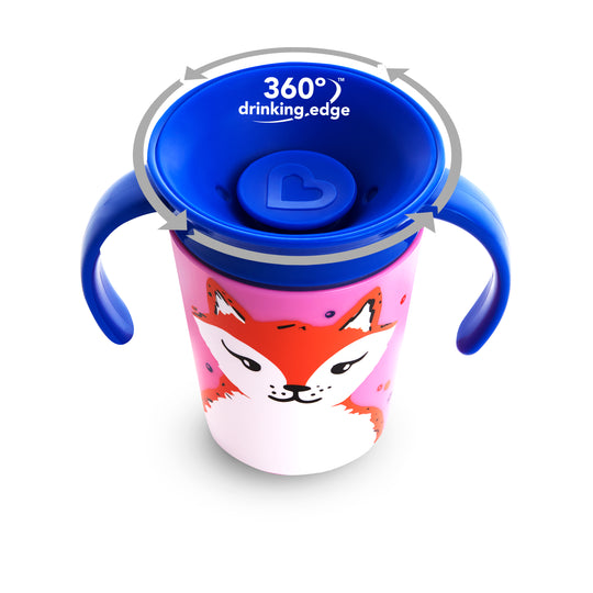 Miracle® 360° Trainer Cup - WildLove 177mL/6oz - Assorted Colour Randomly Selected