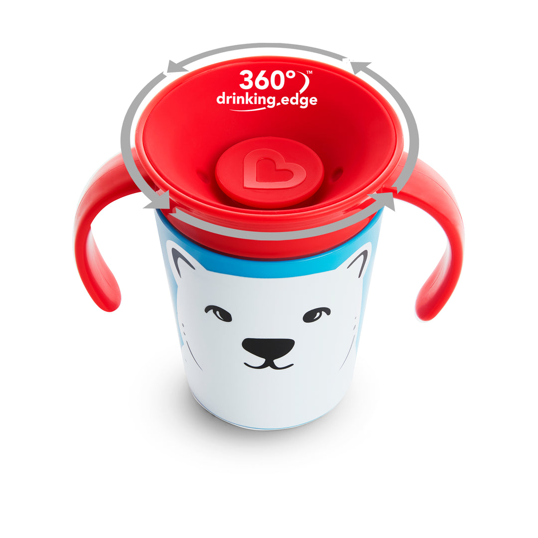 Miracle® 360° Trainer Cup - WildLove 177mL/6oz - Assorted Colour Randomly Selected
