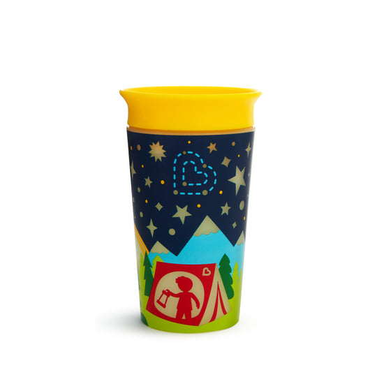 Miracle® 360° Glow in the Dark Sippy Cup 266mL/9oz - Assorted Colour Randomly Selected