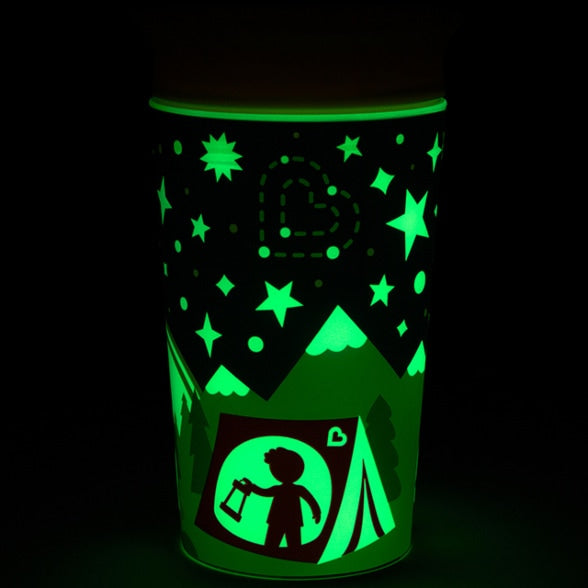 Miracle® 360° Glow in the Dark Sippy Cup 266mL/9oz - Assorted Colour Randomly Selected