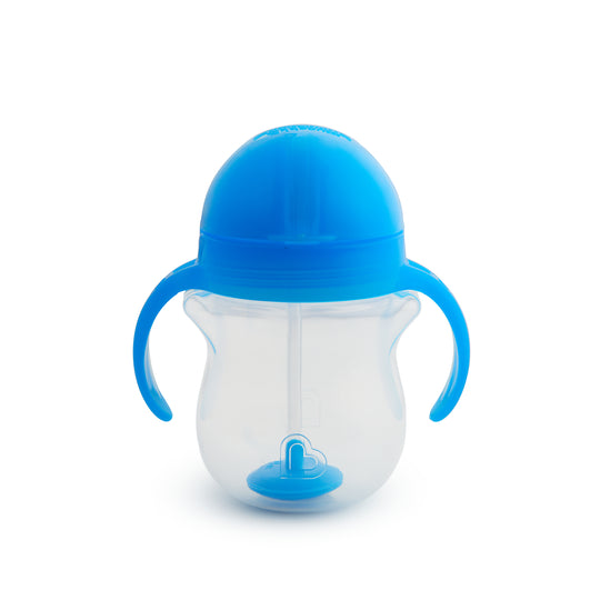 Click Lock Weighted Flexi-Straw Cup 207ml - Assorted Colour Randomly Selected