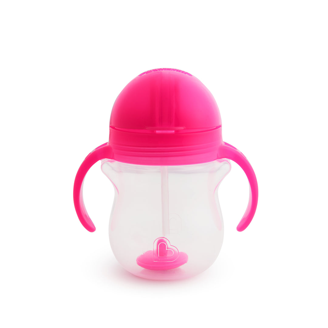 Click Lock Weighted Flexi-Straw Cup 207ml - Assorted Colour Randomly Selected