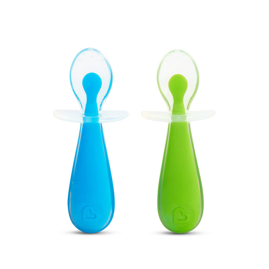 Gentle Scoop™ Silicone Training Spoons - Assorted Colour Randomly Selected