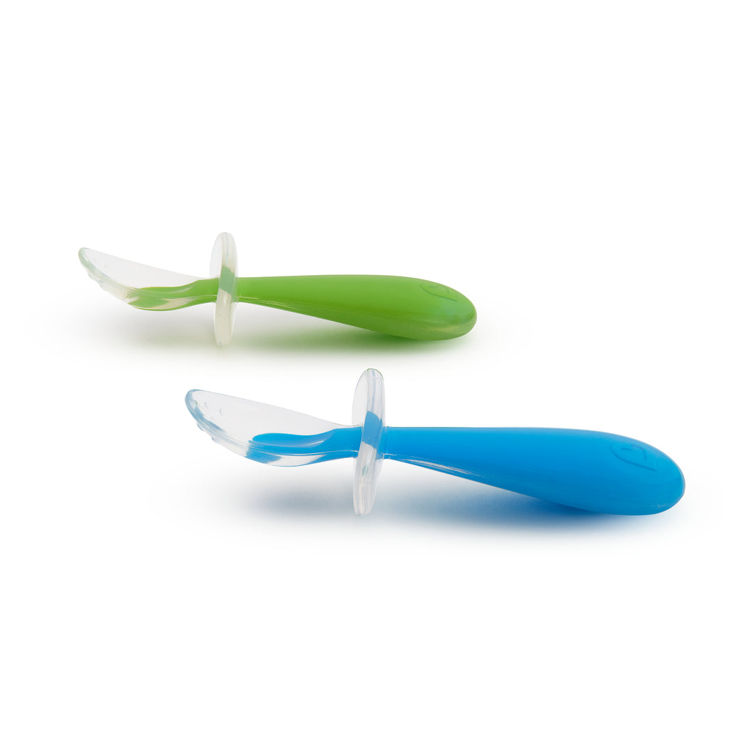Gentle Scoop™ Silicone Training Spoons - Assorted Colour Randomly Selected