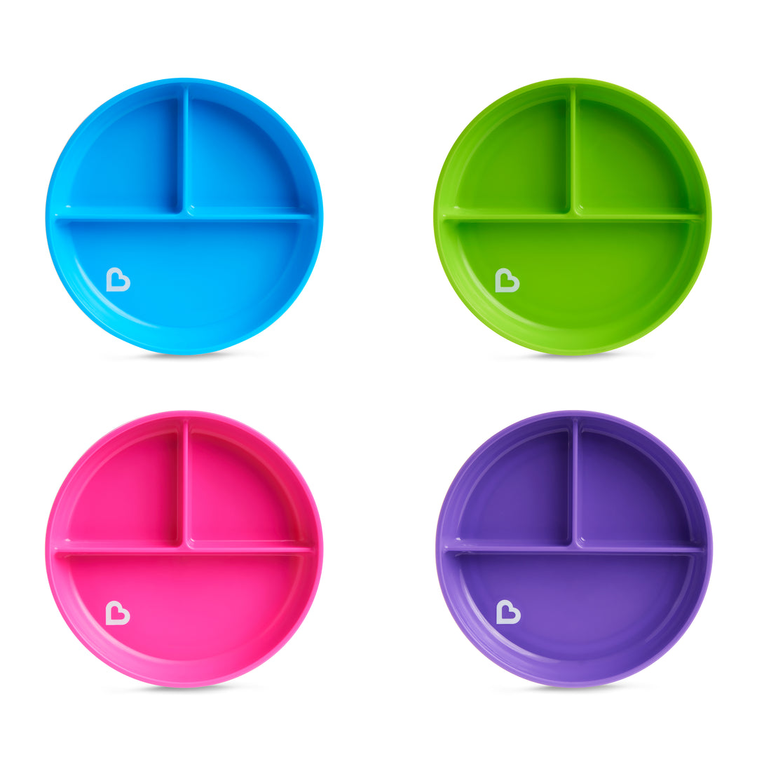 Stay Put™ Suction Plate - Assorted Colour Randomly Selected